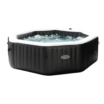 SPA GONFLABLE INTEX PURESPA CARBONE OCTO 4pl. BULLES+JETS