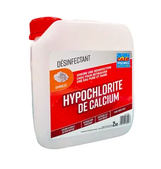 HYPOCHLORITE DE CALCIUM 02kg